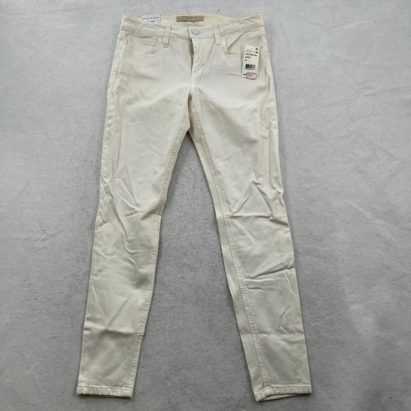 NWT Joe's Annie Womens White Mid Rise Skinny Ankle Jeans Pants Size 28 Inseam 28 - Picture 1 of 10